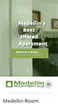 Mobile Screenshot of medellinroomrentals.com